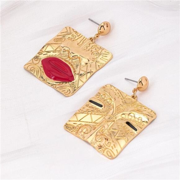 Gold Plated Jewelry | Elegant Alloy Statement Piece | Tarnish-Resistant Gift for - Picture 2 of 5